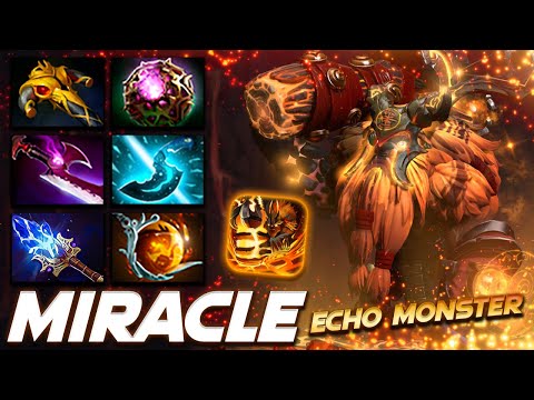 Miracle Earthshaker - ECHO MONSTER - Dota 2 Pro Gameplay [Watch & Learn]