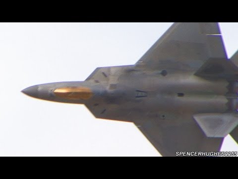 2012 Reno Air Races - F-22 Raptor Demo Team & Heritage Flight (Friday)