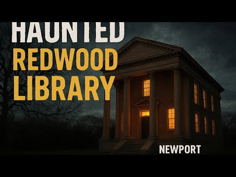 Haunted Redwood Library in Newport Rhode Island