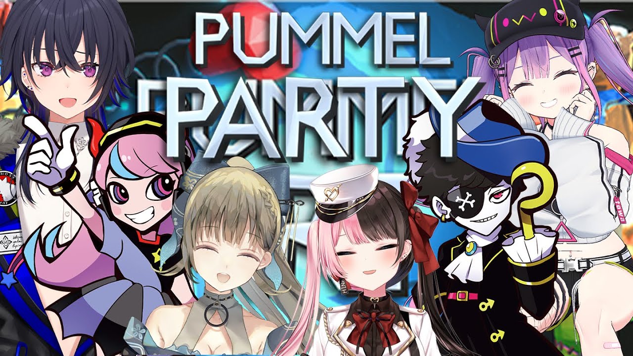 【PUMMELPARTY】BLACKBERRYと隊長不良で二次会！【常闇トワ/ホロライブ】