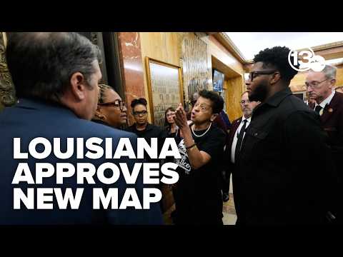 Louisiana passes new congressional map, giving GOP a new seat & dismantling majority-Black district
