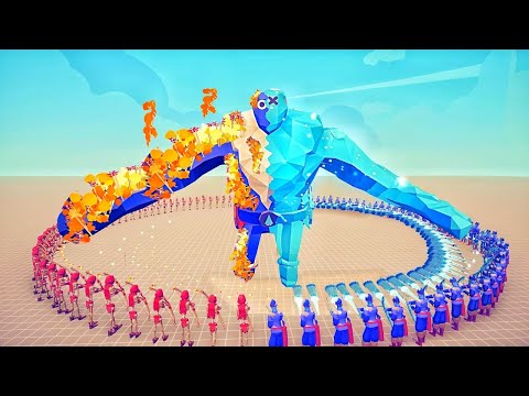 50x ICE ARCHER + 50 FIRE ARCHER vs EVERY UNIT - Totally Accurate Battle Simulator TABS