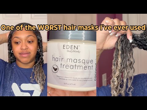 Eden BodyWorks CoconutShea Hair Masque Review!