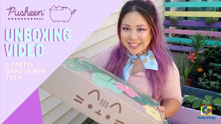 Enjoying our Garden and the Summer Pusheen Box