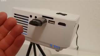 Mini Beamer von Topvision im Test ✅