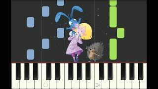 piano tutorial "EMILIE ET LE GRAND OISEAU" Emilie Jolie, Philippe Chatel, avec partition gratuite