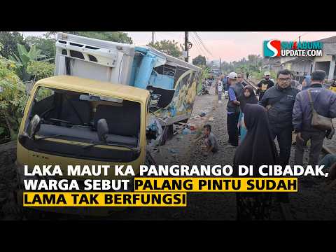 Laka Maut KA Pangrango di Cibadak, Warga Sebut Palang Pintu Sudah Lama Tak Berfungsi