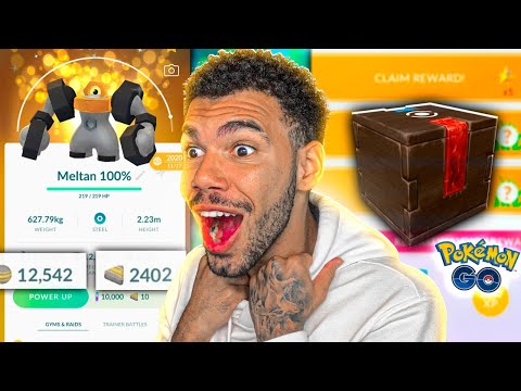MELMETAL LEVEL 50 DE GRAÇA - POKEMOMN GO | Cris |