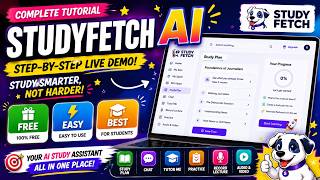 StudyFetch AI Explained & Tutorial | Best AI Study Assistant for Students?