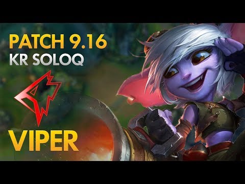 Griffin Viper - Tristana Bot Lane - KDA 17/1/4