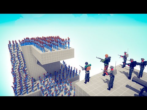 GERMAN ARMY vs 100x UNITS - TABS | Totally Accurate Battle Simulator 2022