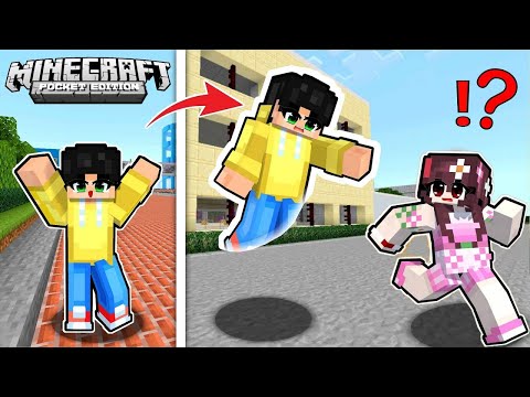 Becoming a GHOST to PRANK my CRUSH in Minecraft!