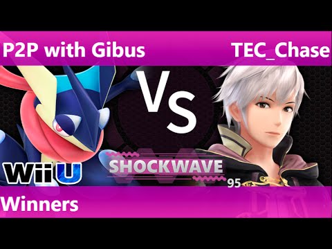 SW Plano 95 - P2P with Gibus (Greninja) vs TEC_Chase (Robin) Winners - Smash 4