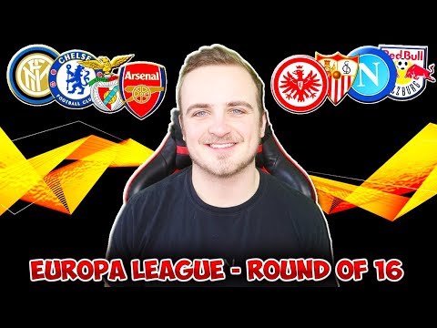 My Europa League 2018/19 ROUND OF 16 [FIRST LEG] PREDICTIONS!