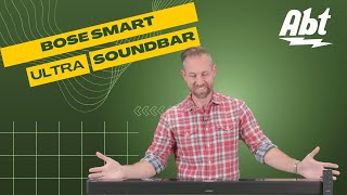 Video thumbnail for Bose Smart Ultra Soundbar Overview by Abt Electronics