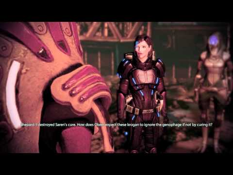 Jenn Mass Effect 2 HD 23 - Recruiting Okeer with Tali - Korlus A