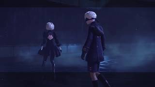 ［7beの積みゲー消化］ニーアオートマタ #14 水没都市散策＋エイリアンシップ（9S）