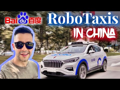 In China SELF-DRIVING Cars will take you to work! I went to try it for the FIRST TIME!