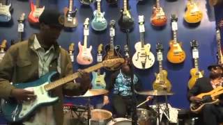 Daru with Marcus Machado, DJ Spinna and company "Dilla Medley" live at Guitar Center