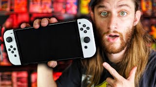 My GAMESTOP PreOrder Finally Came!! Switch OLED Unboxing!