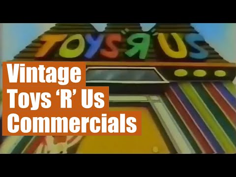 Old Toys R Us Commercials Through the Years 1970's - 2000's