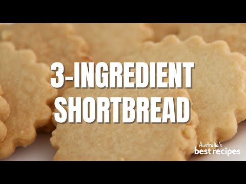 How to make 3-ingredient shortbread | Australia's Best Recipes
