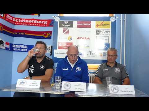 Pressekonferenz Hertha 03 - TSG Neustrelitz 2:0 (1:0)