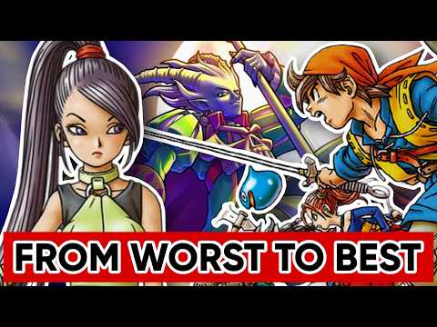 ALL 11 Dragon Quest Games RANKED (Worst to Best)