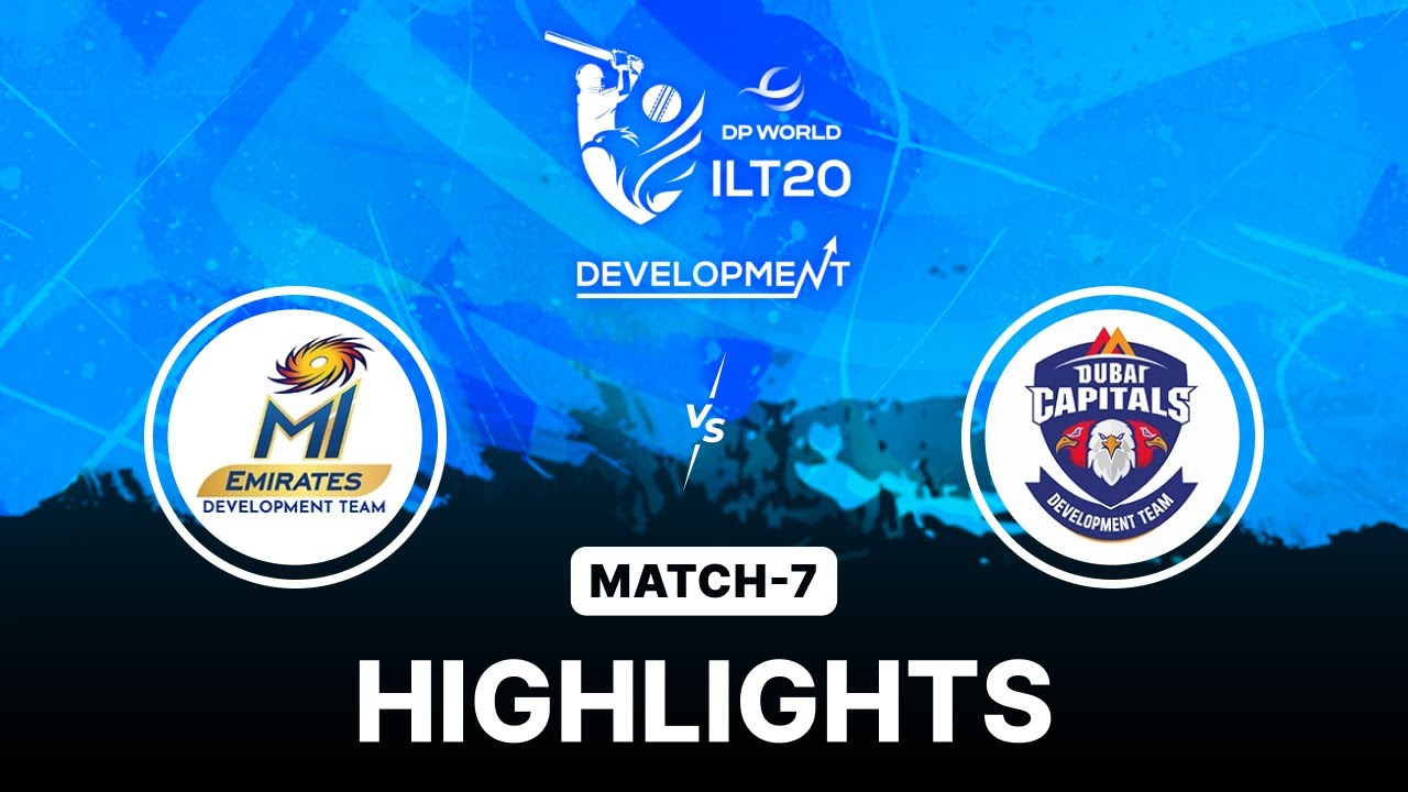 MI Emirates Development VS Dubai Capitals Development