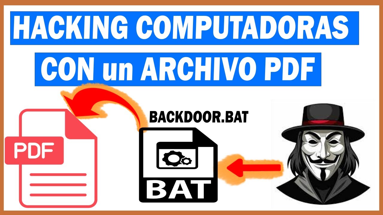 COMO HACKERS ACCEDEN a tu PC con un PDF | Seguridad informatica