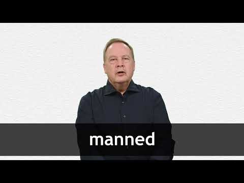 MANNED definition and meaning | Collins English Dictionary
