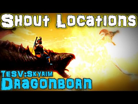 Dragonborn All Shouts & Word Walls Guide (DLC) - TESV: Skyrim Special Edition