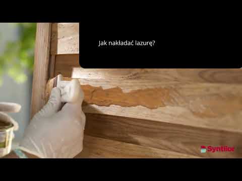 Video Tutorial Lazura Do Drewna Xylodhone ®