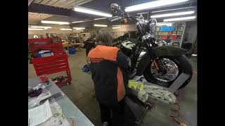 Richardson's H-D FLSL Slim Custom Bike