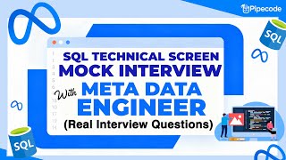 The SECRET to cracking the SQL Coding Interview revealed by a Meta Dat