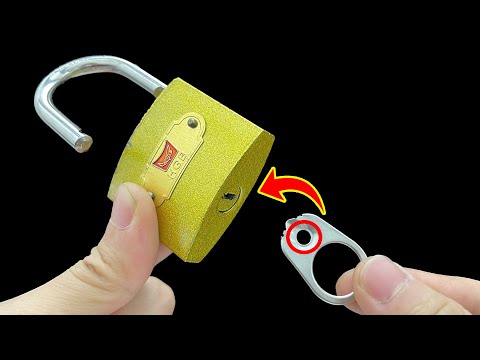 How to open any lock in seconds if you've lost the key