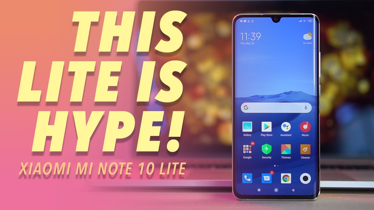 Xiaomi Mi Note 10 Lite Unboxing & Hands-On Review