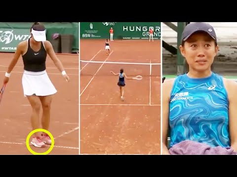 [História completa] Shuai Zhang sofreu ataque de pânico devido ao julgamento injusto do árbitro e ao ato vergonhoso de Toth