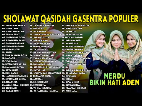 SHOLAWAT BADAR, YASIR LANA - Sholawat Qasidah Merdu Bikin Hati Adem | GASENTRA PAJAMPANGAN | 8 JAM