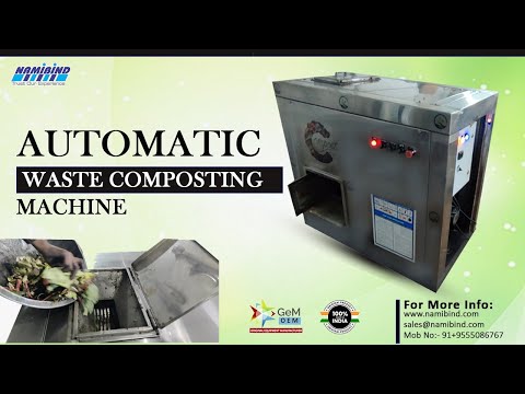 Food Waste Composting Machine videos