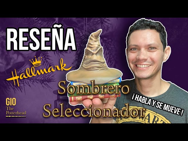 Vídeo relacionado con Famosa, Sombrero Seleccionador de Harry P. con Sonido en Inglés, Peluche Suave, 24 cm, Colección Wizarding World, con Frases de las Casas de Hogwarts