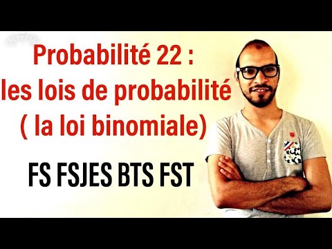 Probabilité 22 : les lois de probabilité  ( la loi binomiale) #adnantaalim