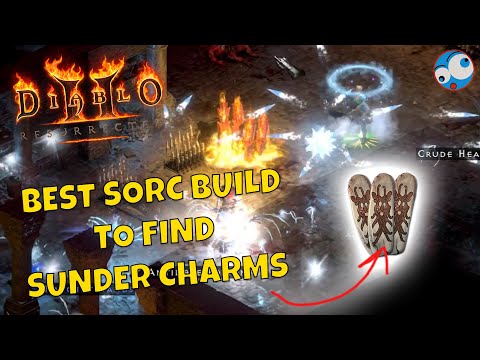 Best Budget Sorceress Build to Find Sunder Charms - Frozen Orb  Hydra Diablo 2 Resurrected D2R Guide