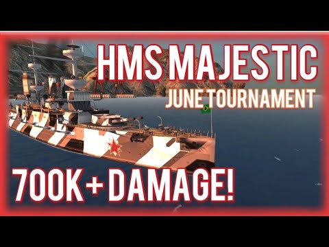 Battle of Warships: HMS Majestic Epic Close Battle!