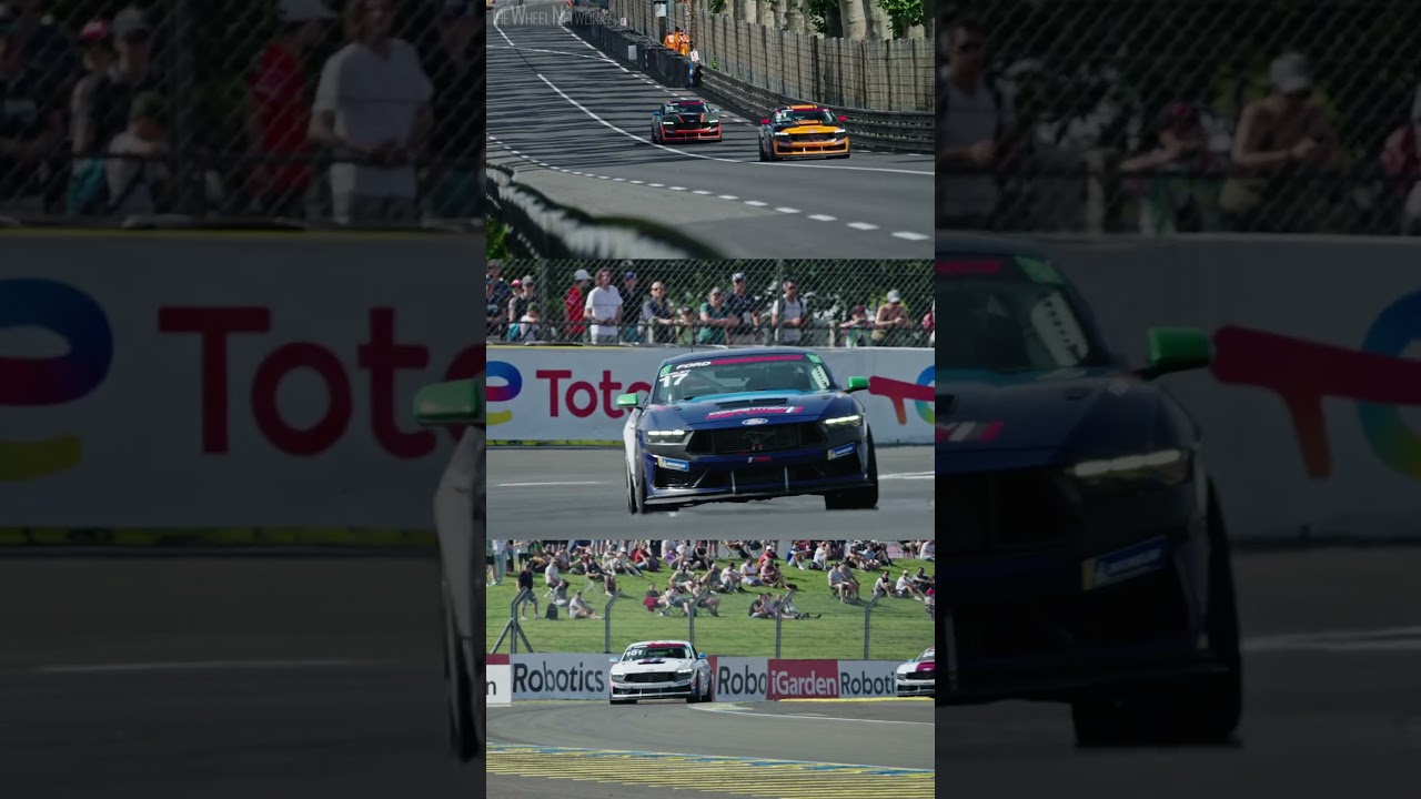 Ford Mustang Challenge Le Mans  #automobile #ford #mustang #racing