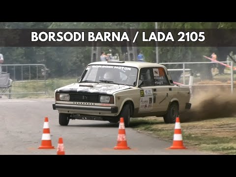Borsodi Barna / Lada 2105 / Szederkény 750 Rally Bemutató 2022. - TheLepoldMedia