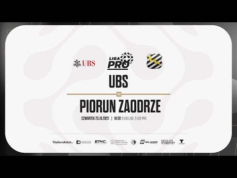 UBS - PIORUN ZAODRZE | PRO LIGA, Sezon Jesień 2025 - 23.10.2025