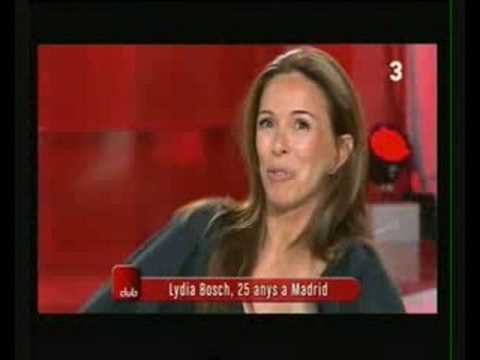 Lydia bosch entrevistada en el Club por Albert Om