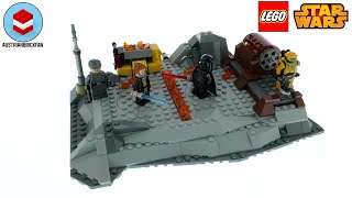LEGO Star Wars 75334 Obi-Wan Kenobi vs. Darth Vader Speed Build by AustrianLegoFan