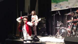 Samsaya at SXSW singing &quot;Stereotype&quot;